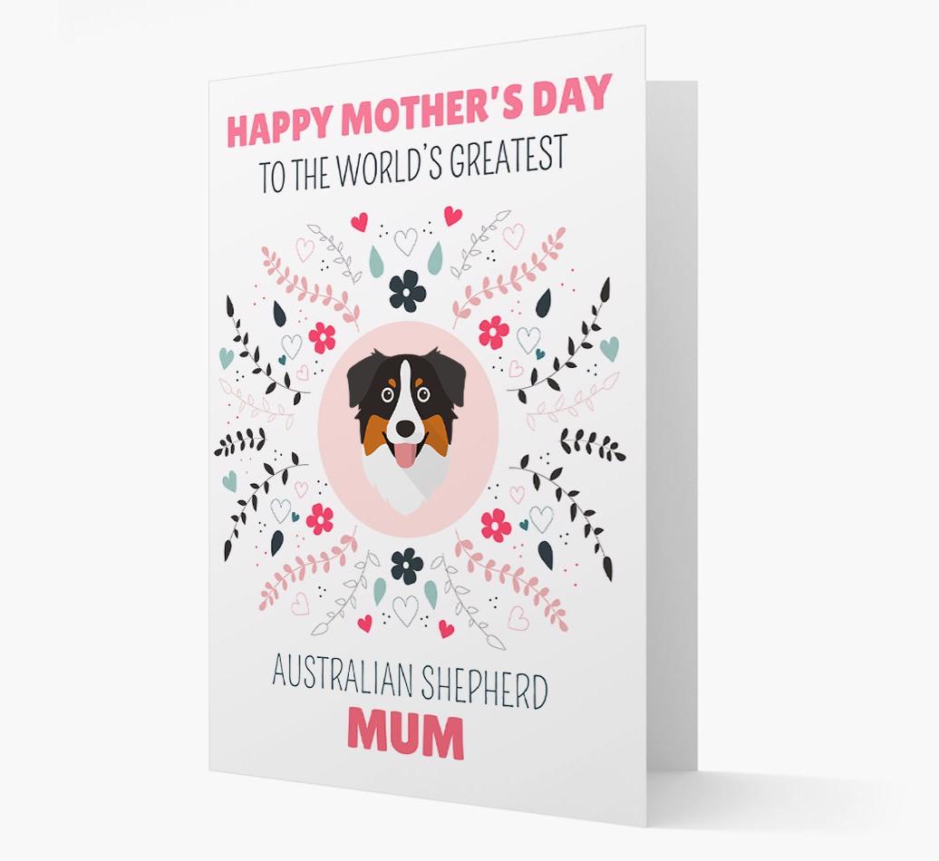 'World's Greatest {breedFullName} Mum' Card
