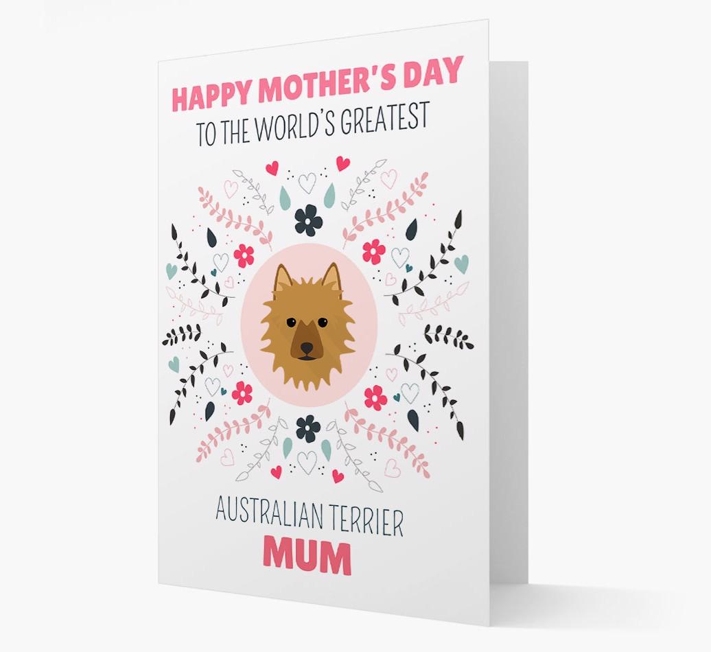 'World's Greatest {breedFullName} Mum' Card