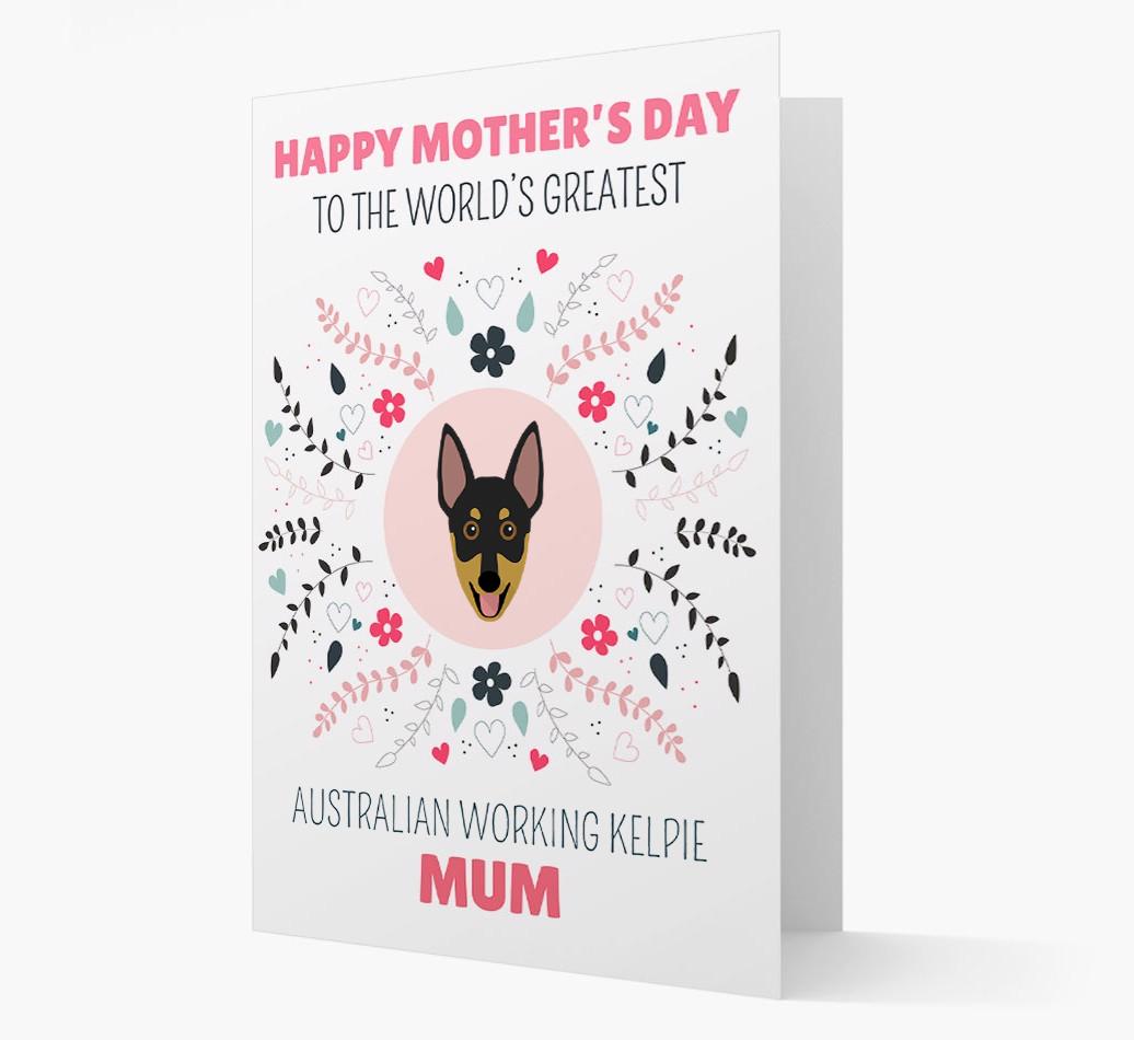'World's Greatest {breedFullName} Mum' Card
