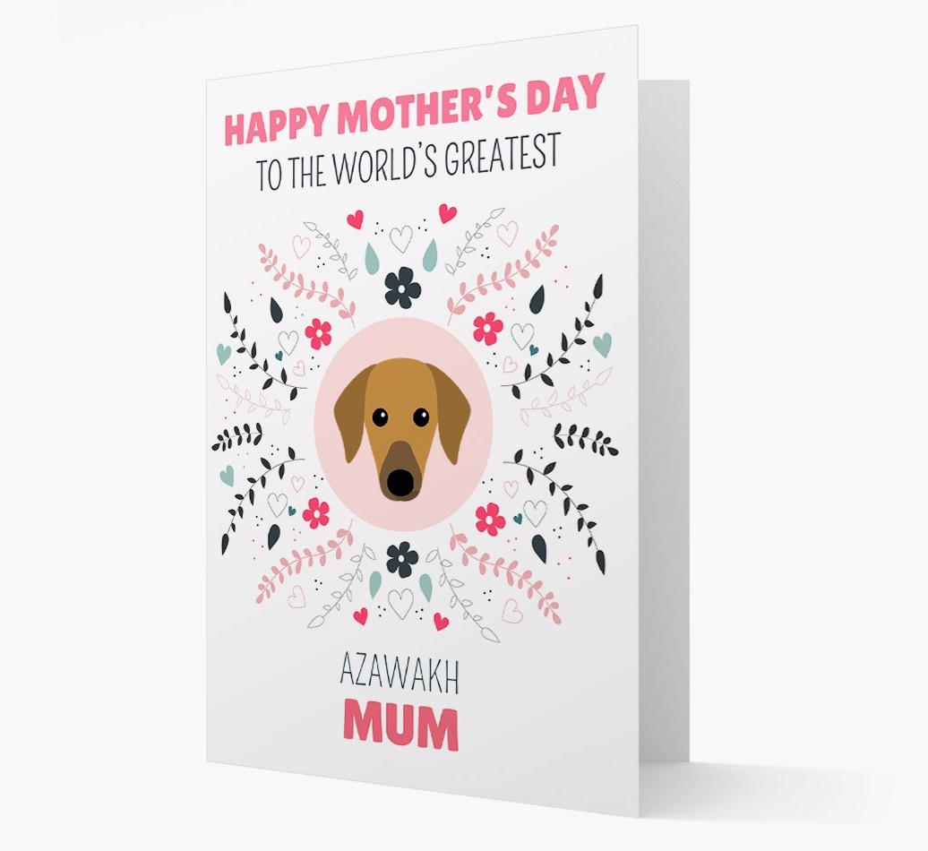 'World's Greatest {breedFullName} Mum' Card