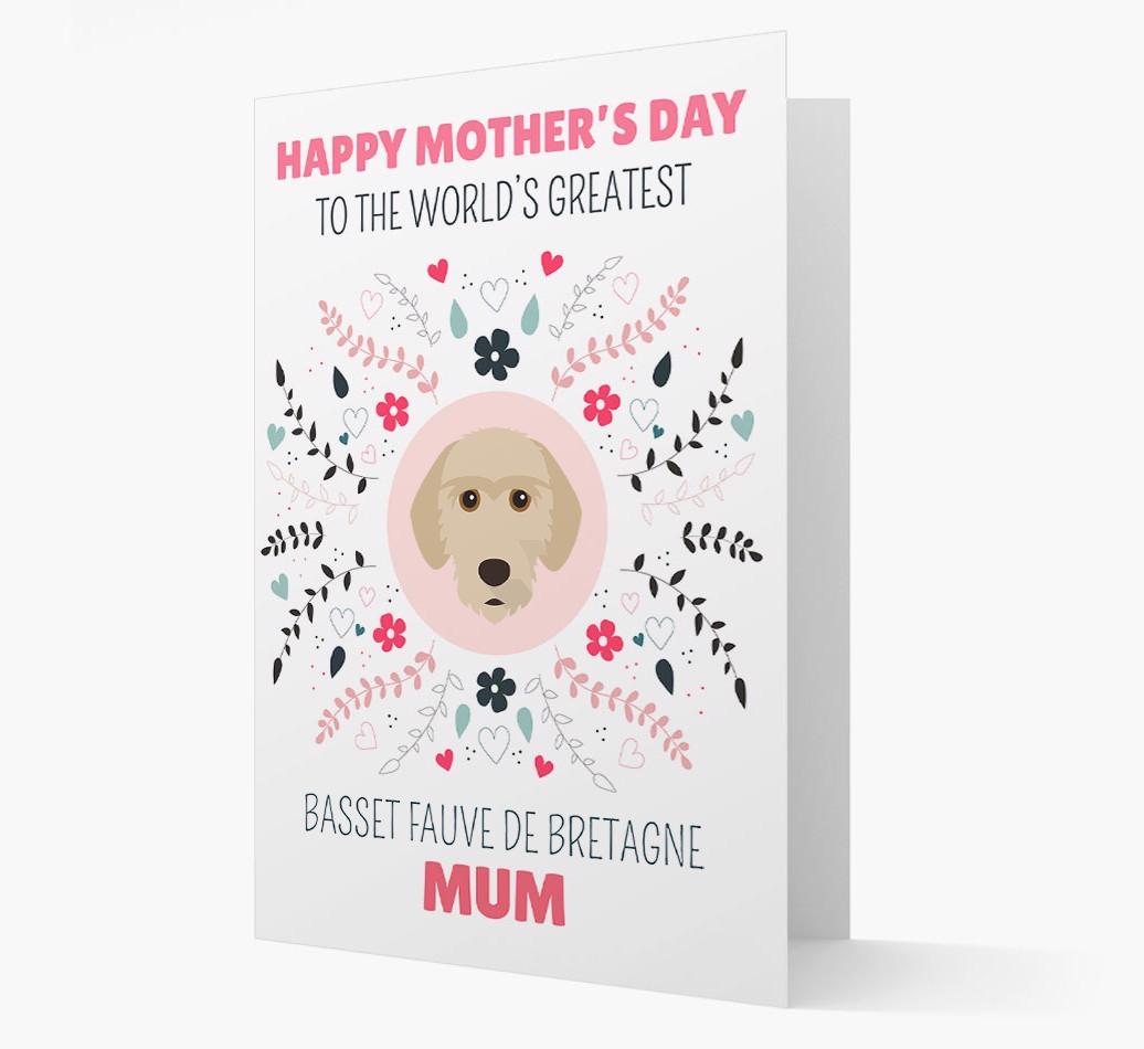 'World's Greatest {breedFullName} Mum' Card