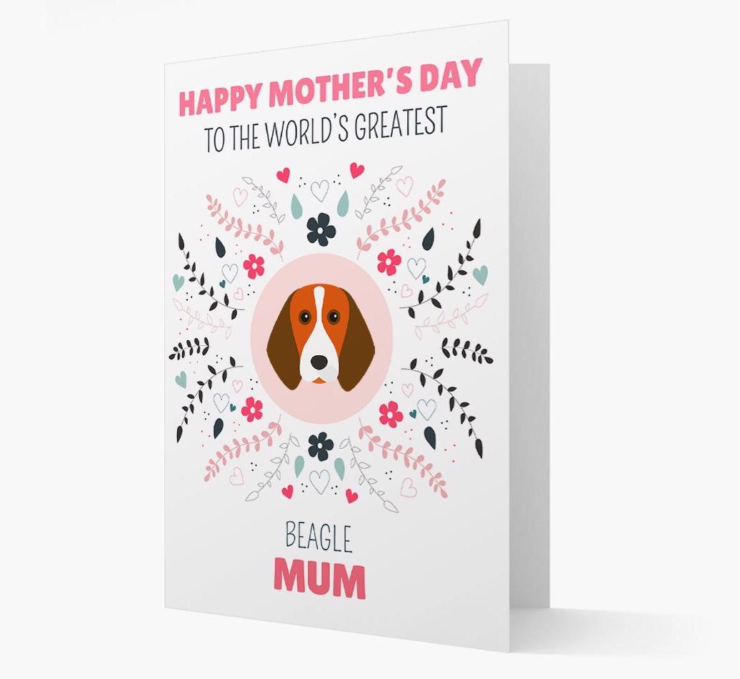 'World's Greatest {breedFullName} Mum' Card