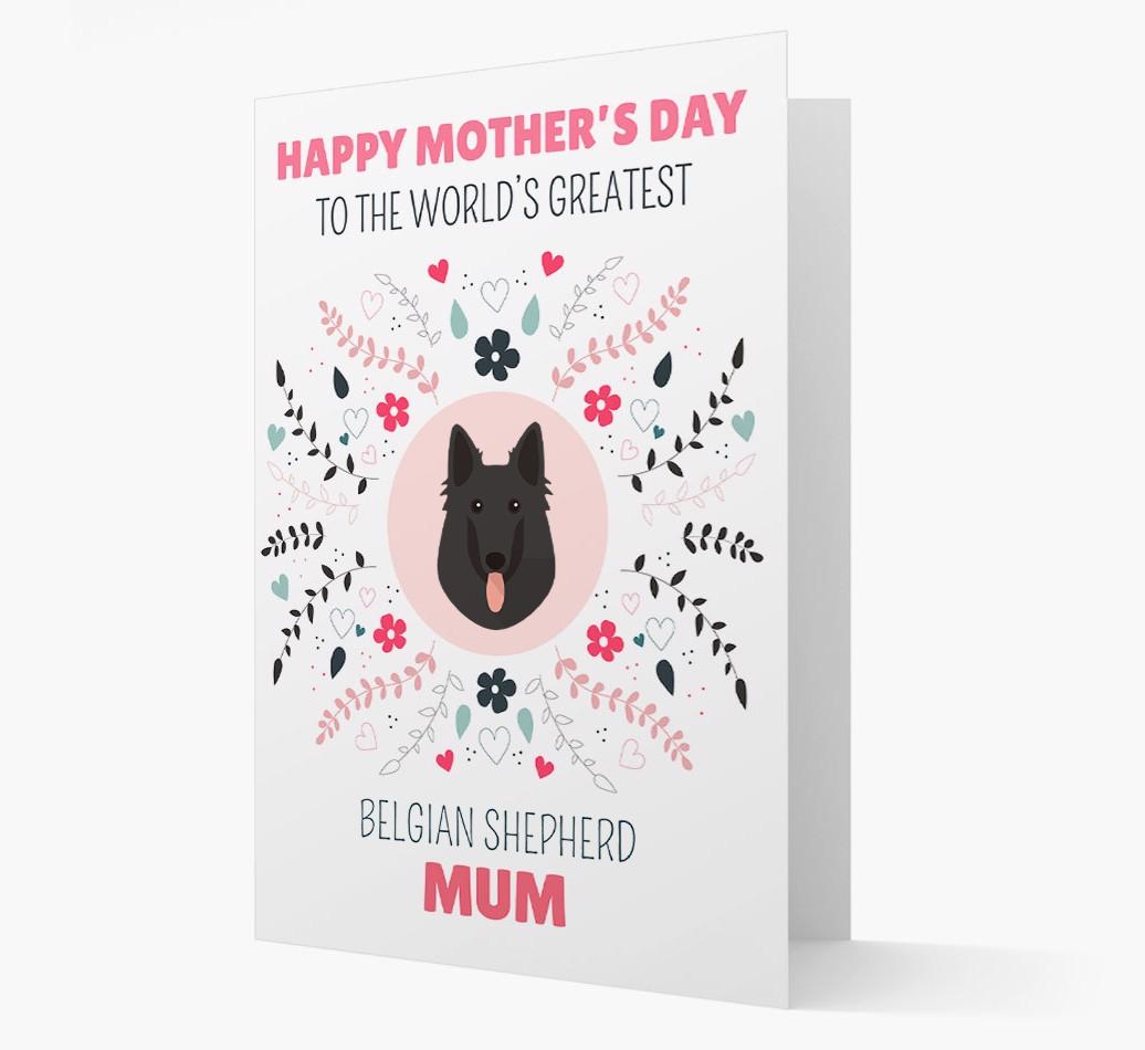 'World's Greatest {breedFullName} Mum' Card