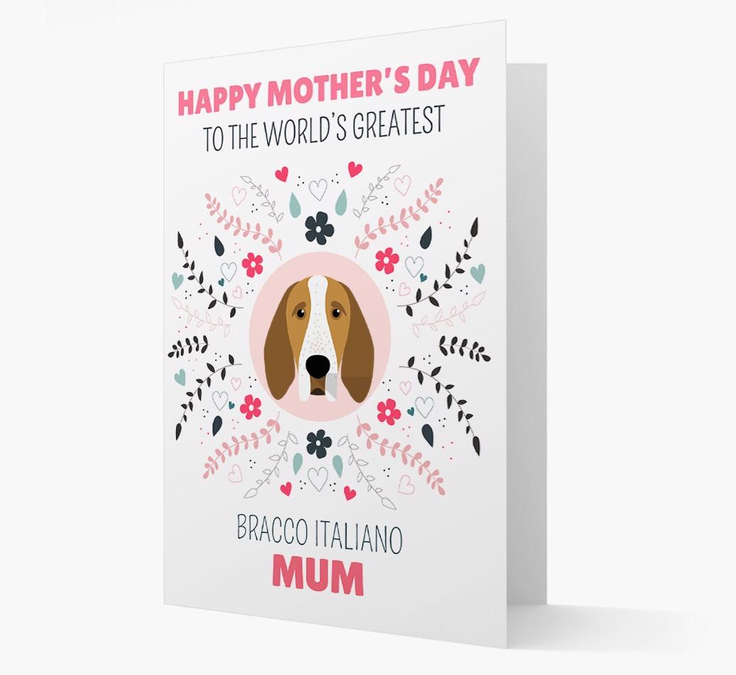 'World's Greatest {breedFullName} Mum' Card
