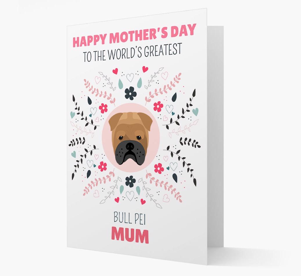 'World's Greatest {breedFullName} Mum' Card