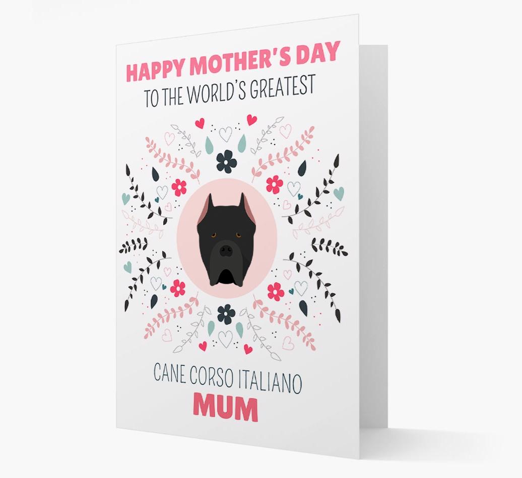 'World's Greatest {breedFullName} Mum' Card