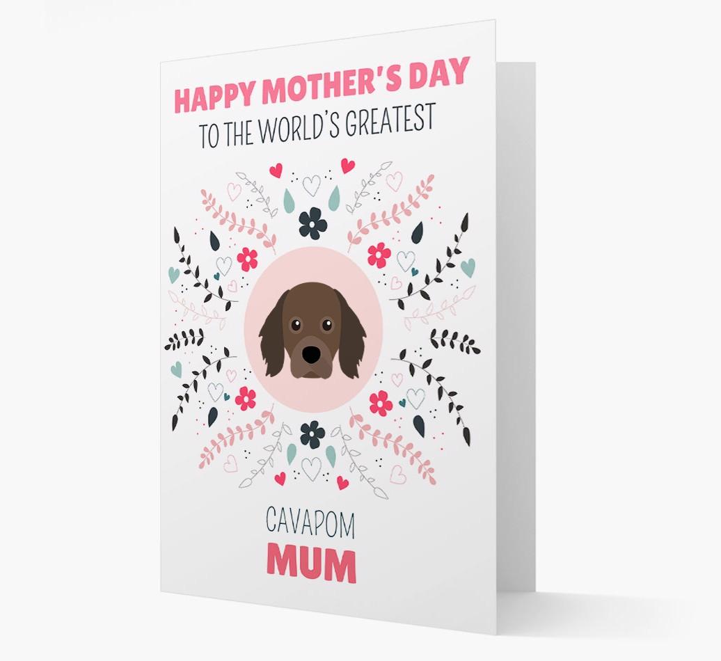 'World's Greatest {breedFullName} Mum' Card