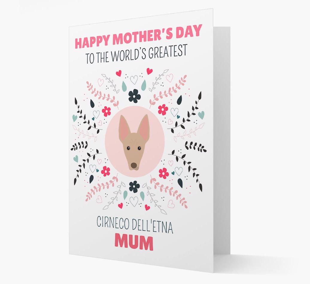 'World's Greatest {breedFullName} Mum' Card
