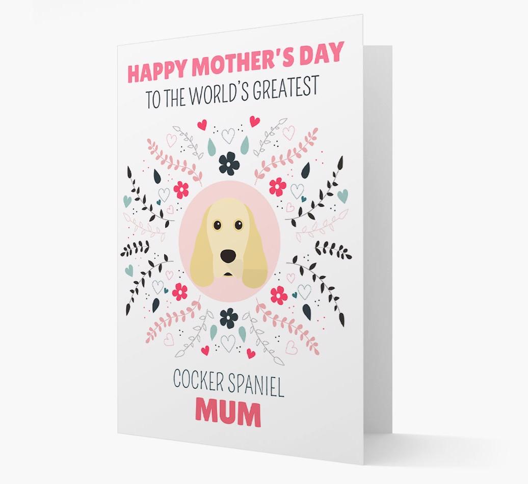 'World's Greatest {breedFullName} Mum' Card