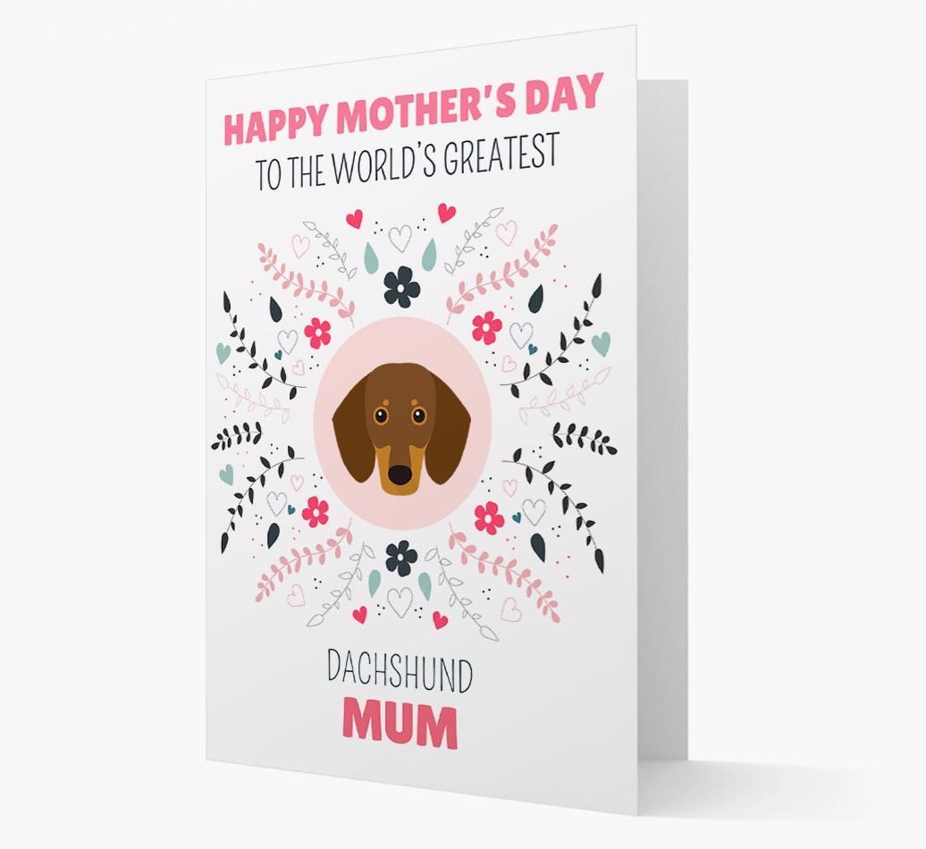 'World's Greatest {breedFullName} Mum' Card
