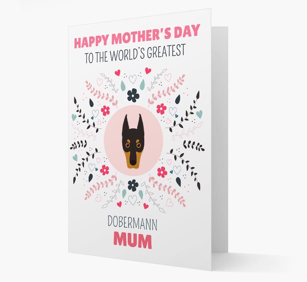 'World's Greatest {breedFullName} Mum' Card