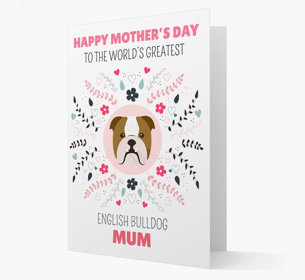 'World's Greatest {breedFullName} Mum' Card