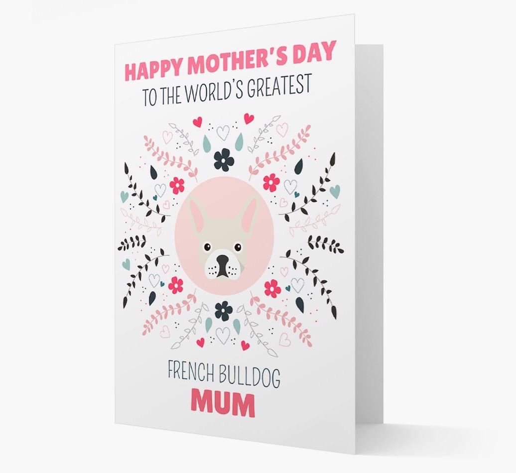'World's Greatest {breedFullName} Mum' Card