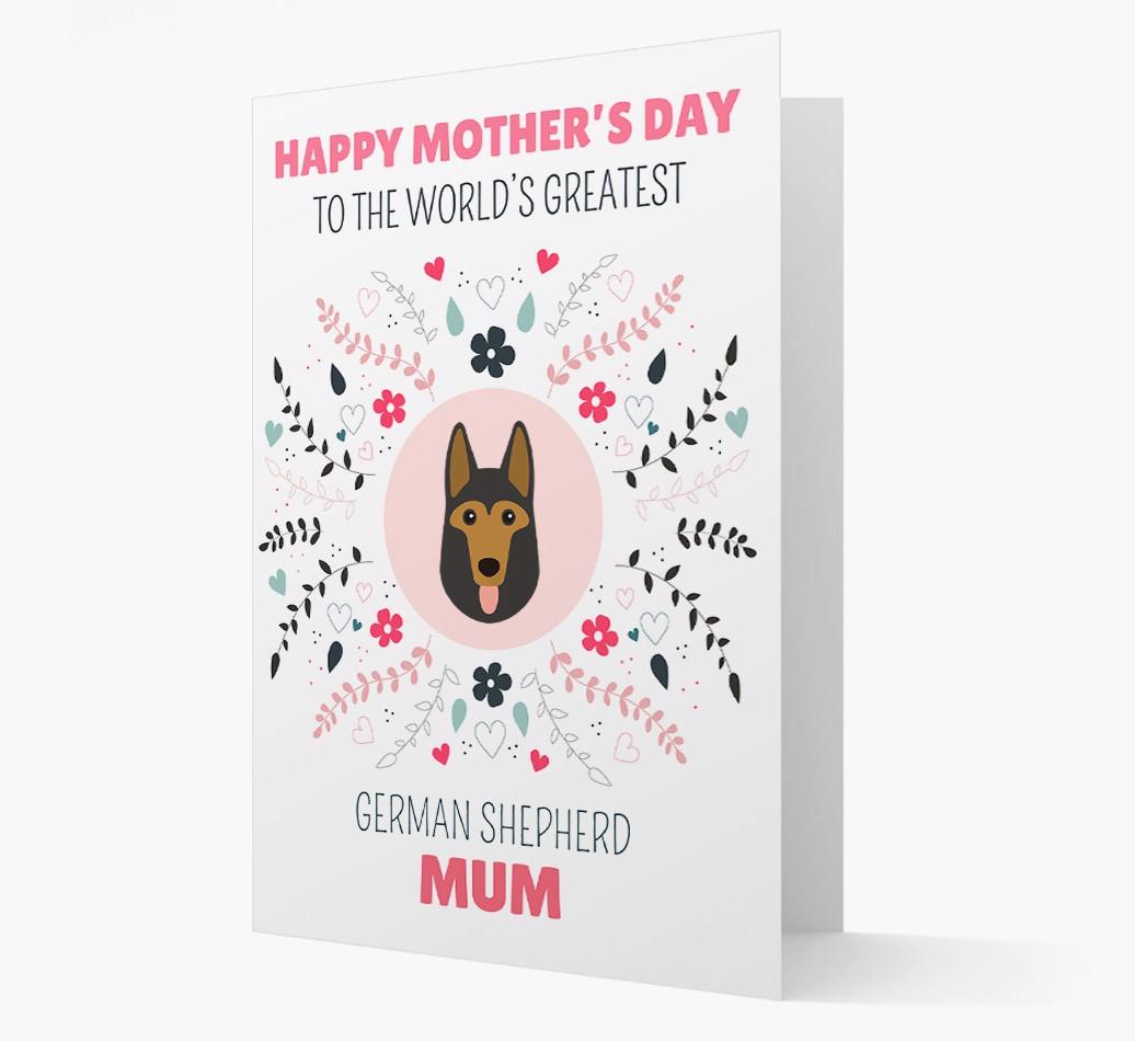 'World's Greatest {breedFullName} Mum' Card