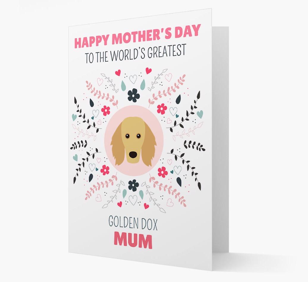 'World's Greatest {breedFullName} Mum' Card