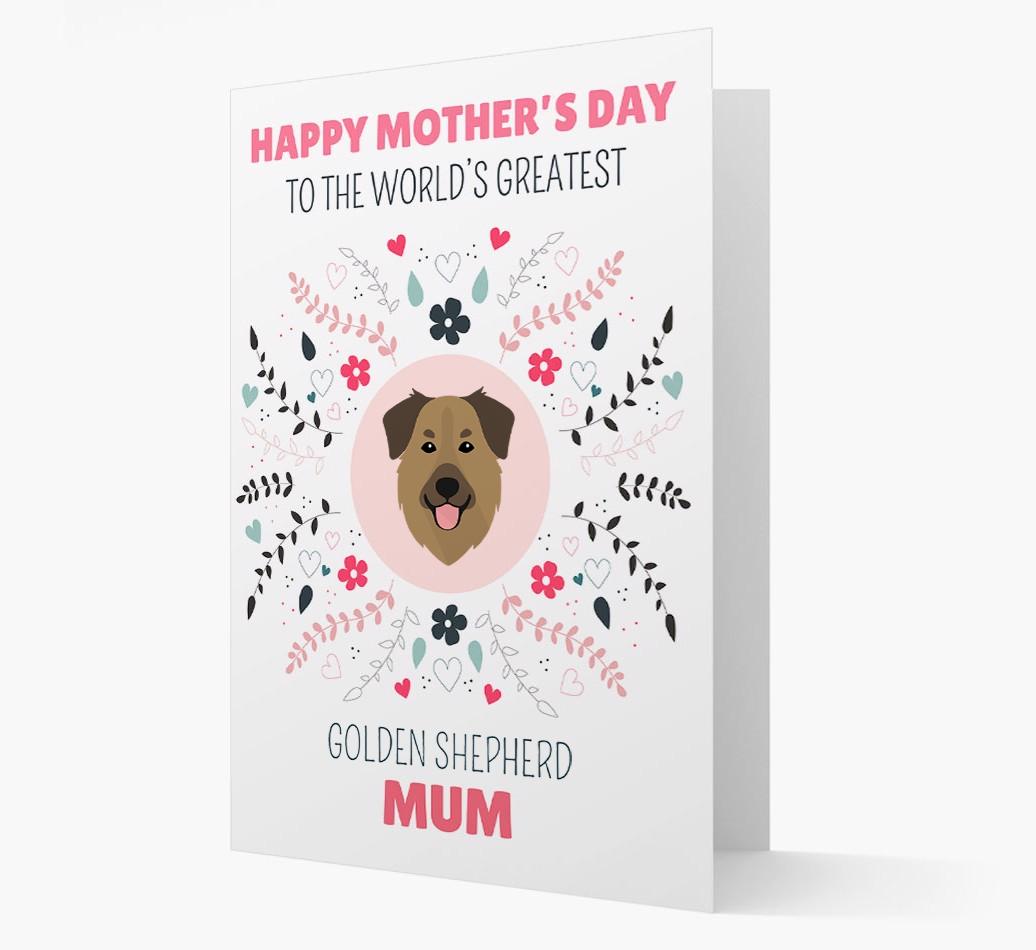 'World's Greatest {breedFullName} Mum' Card