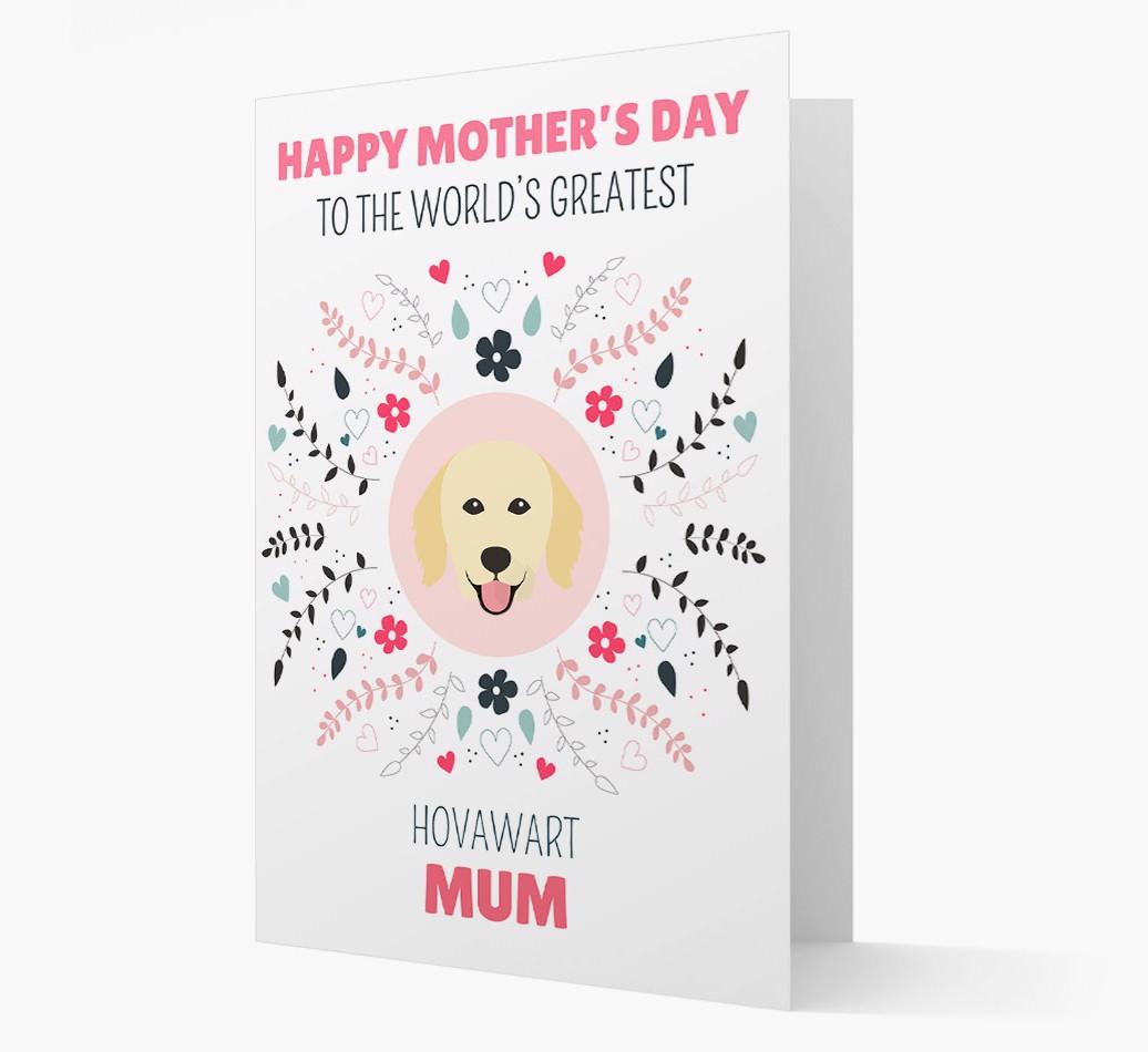 'World's Greatest {breedFullName} Mum' Card