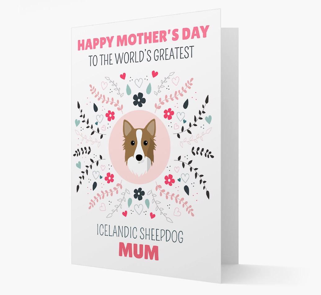 'World's Greatest {breedFullName} Mum' Card