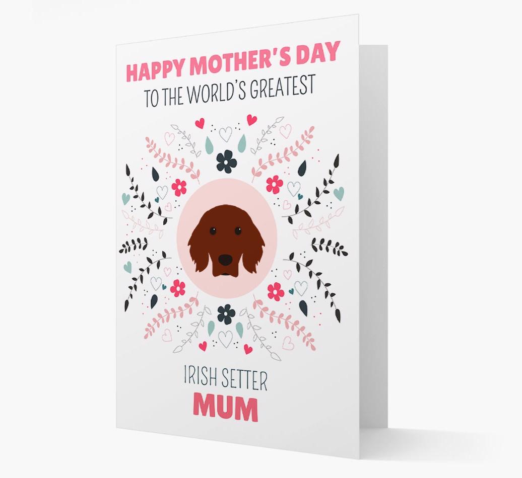 'World's Greatest {breedFullName} Mum' Card