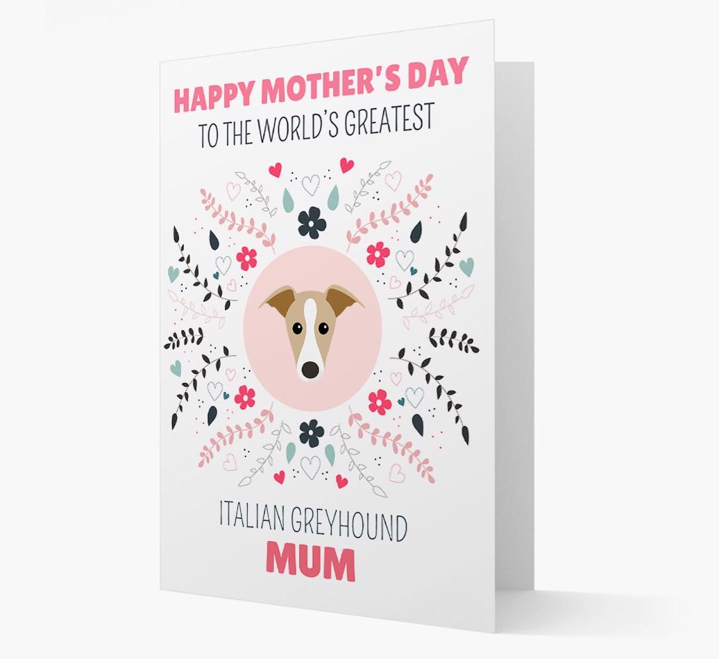 'World's Greatest {breedFullName} Mum' Card