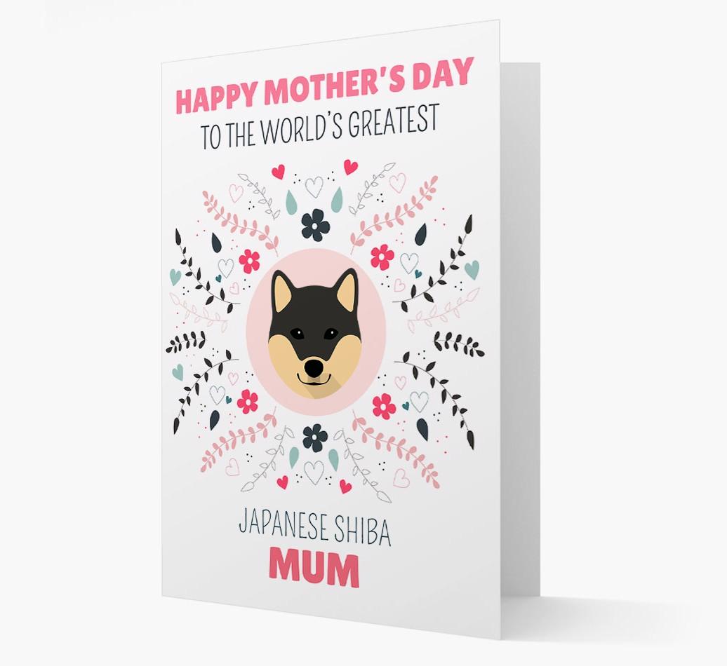 'World's Greatest {breedFullName} Mum' Card