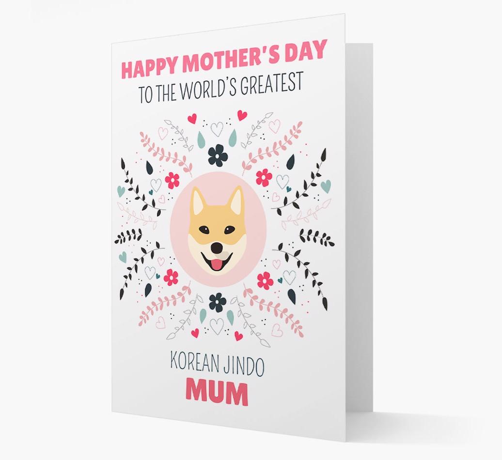 'World's Greatest {breedFullName} Mum' Card