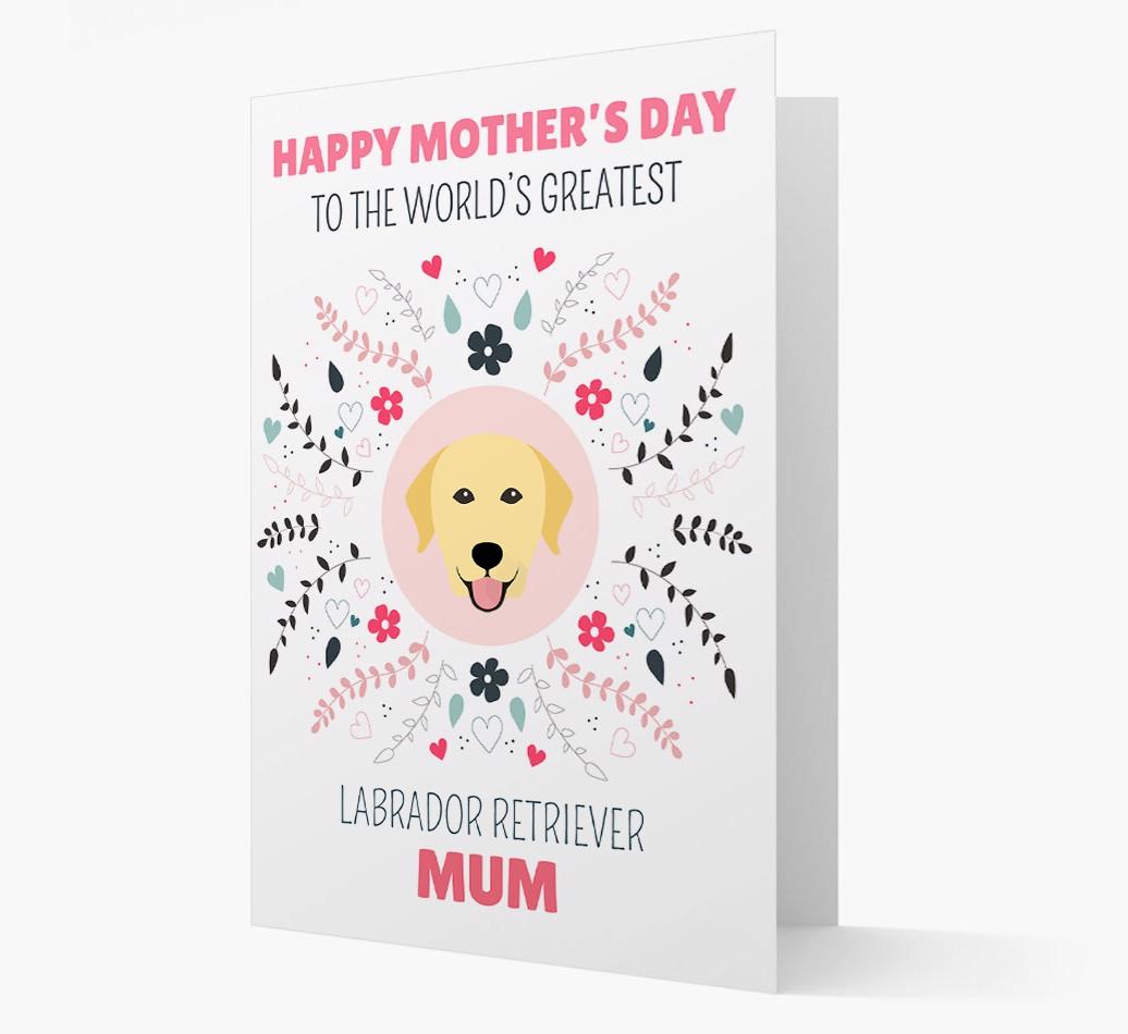 'World's Greatest {breedFullName} Mum' Card