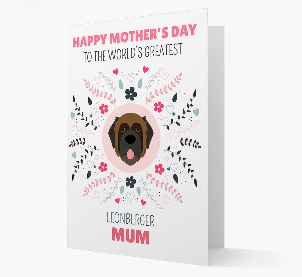 'World's Greatest {breedFullName} Mum' Card