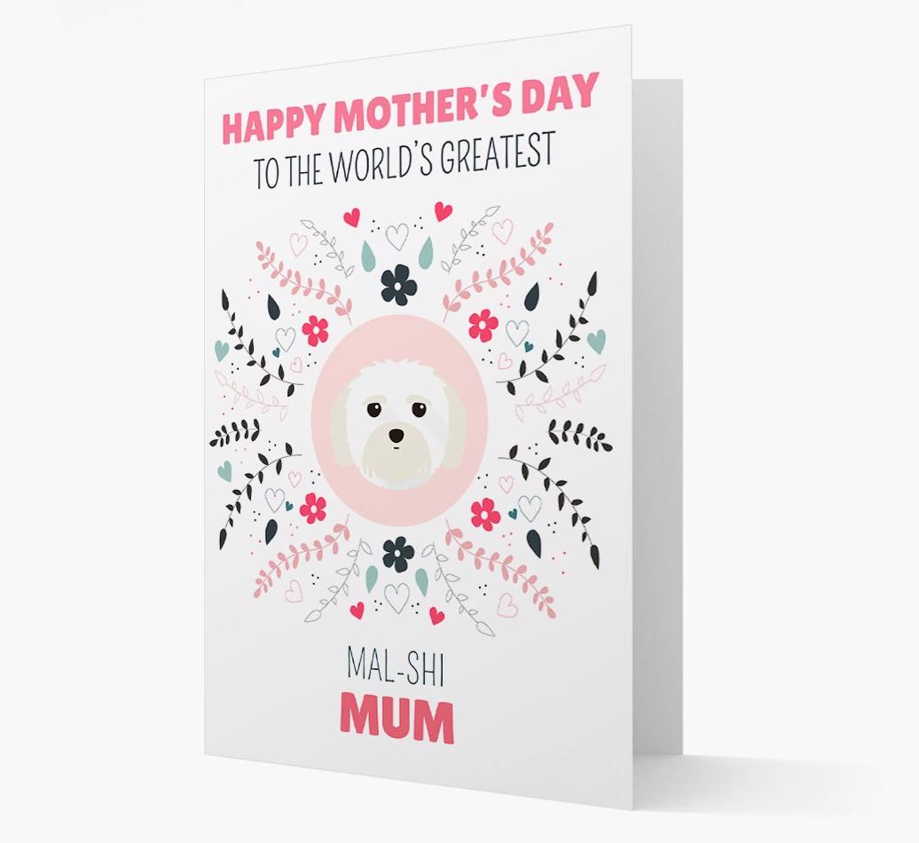 'World's Greatest {breedFullName} Mum' Card