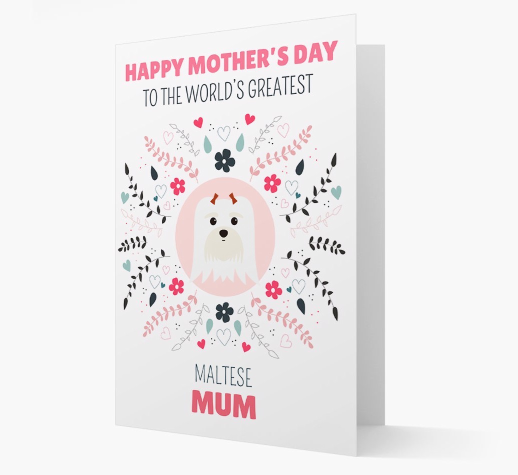 'World's Greatest {breedFullName} Mum' Card