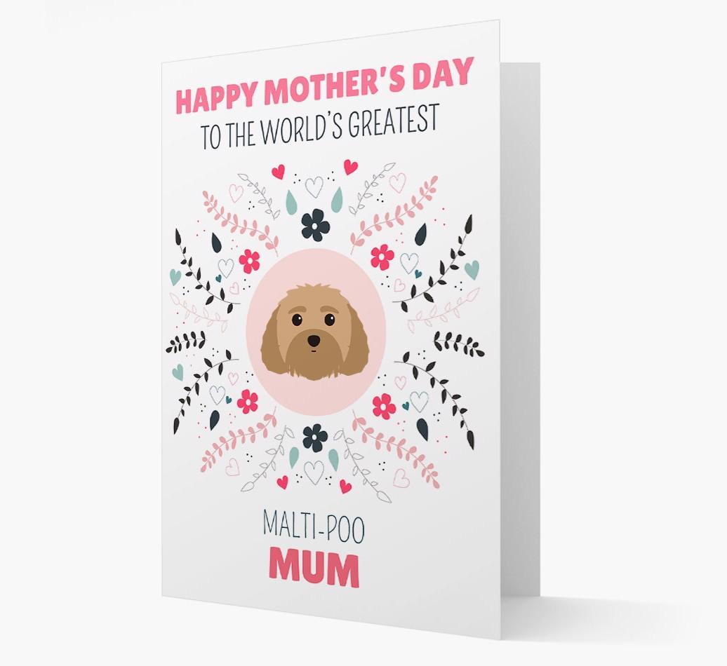 'World's Greatest {breedFullName} Mum' Card