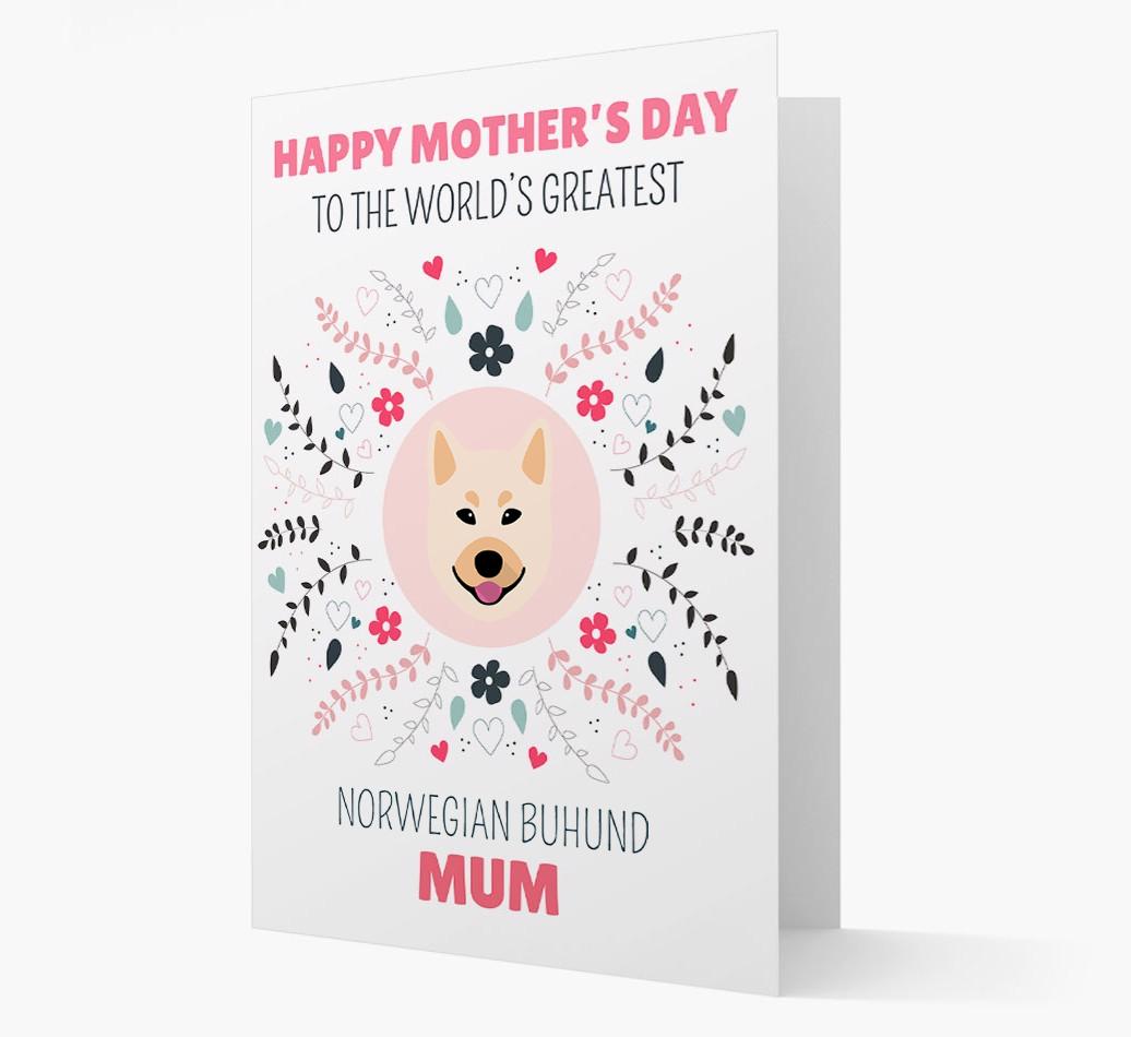 'World's Greatest {breedFullName} Mum' Card