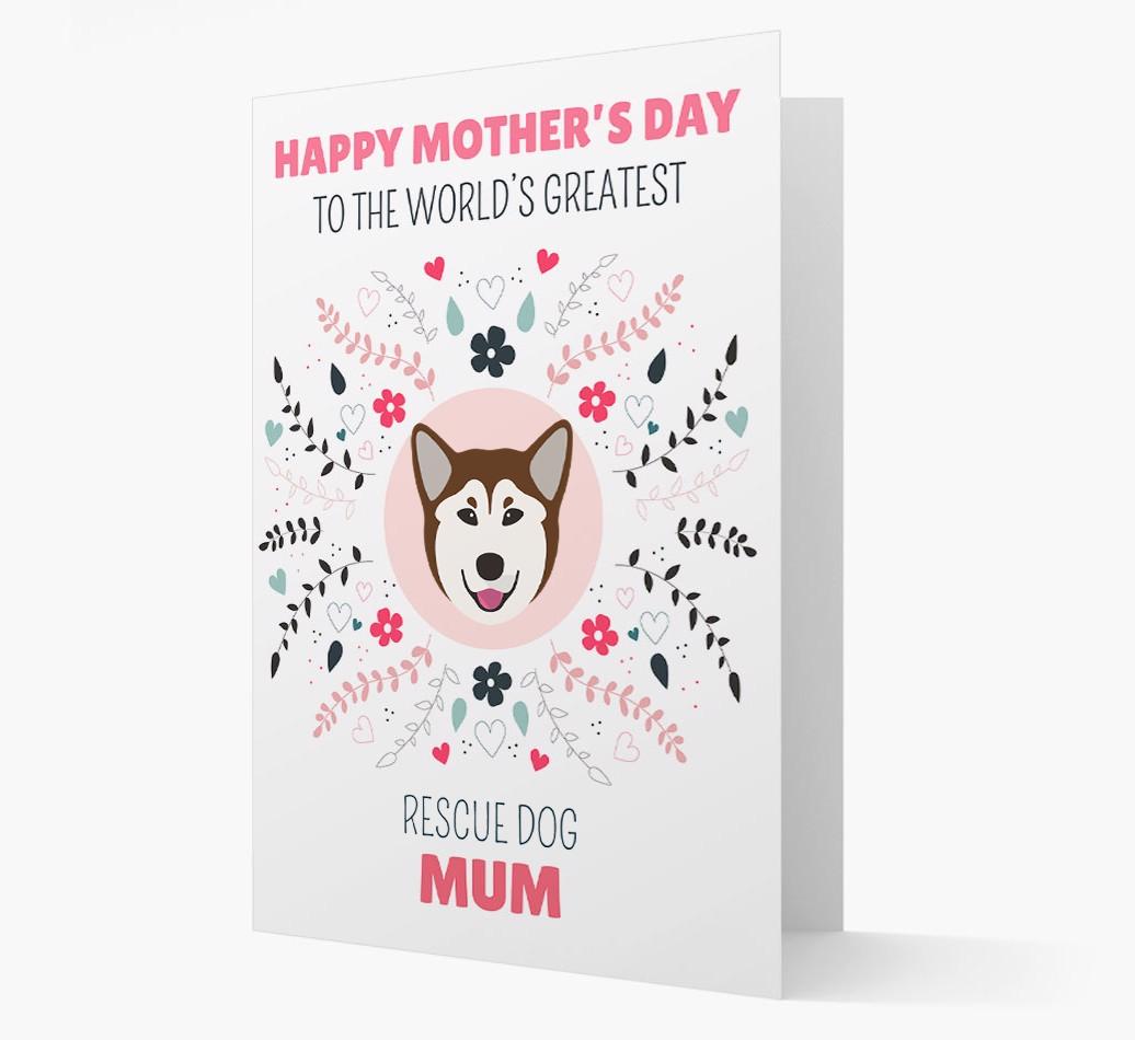 'World's Greatest {breedFullName} Mum' Card