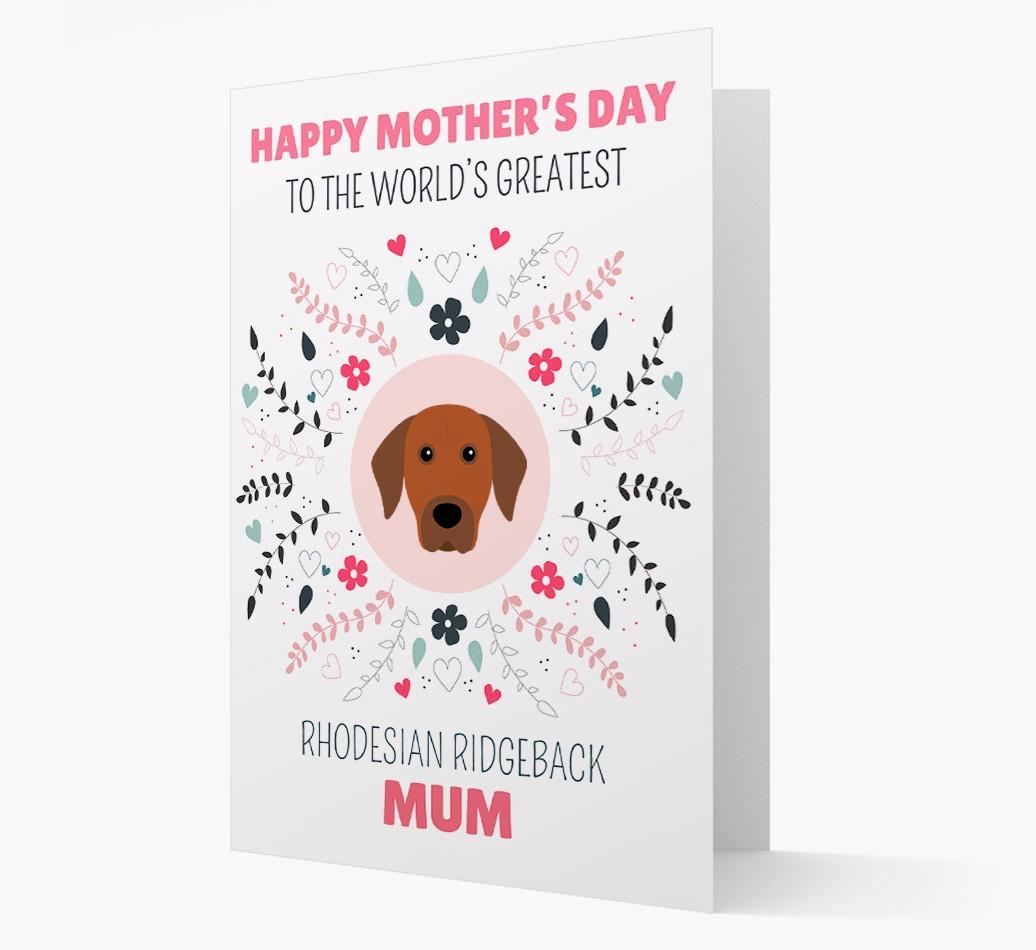 'World's Greatest {breedFullName} Mum' Card