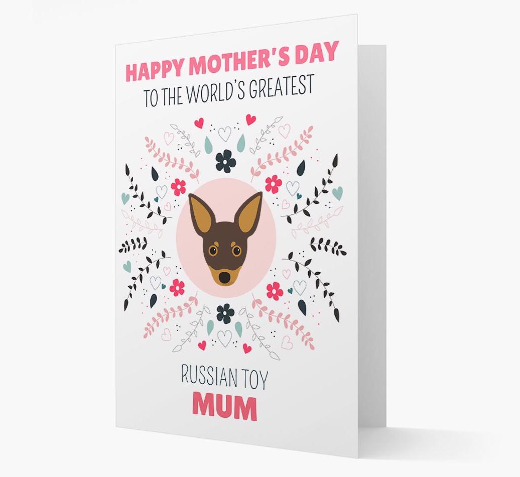 'World's Greatest {breedFullName} Mum' Card