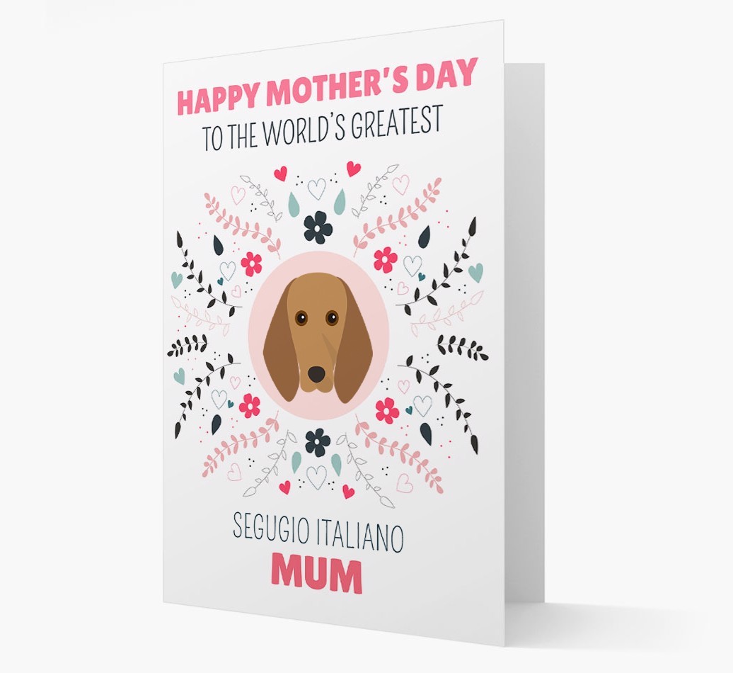 'World's Greatest {breedFullName} Mum' Card