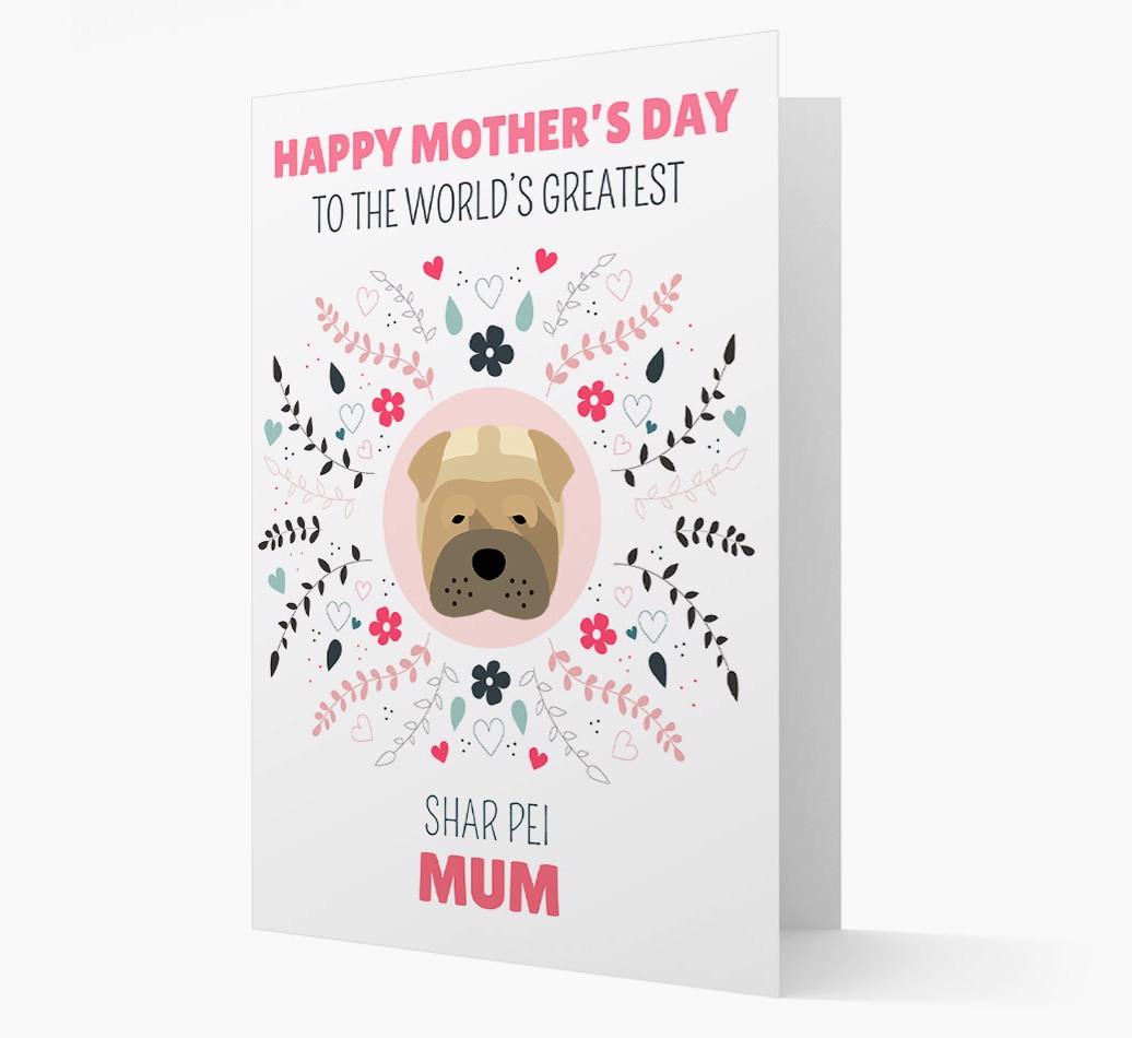 'World's Greatest {breedFullName} Mum' Card