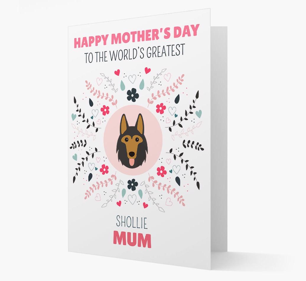 'World's Greatest {breedFullName} Mum' Card