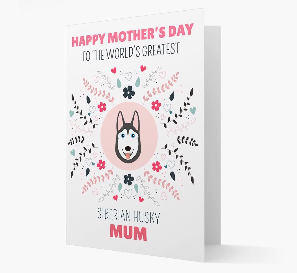 'World's Greatest {breedFullName} Mum' Card