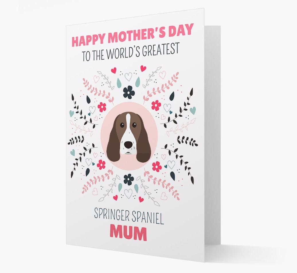 'World's Greatest {breedFullName} Mum' Card