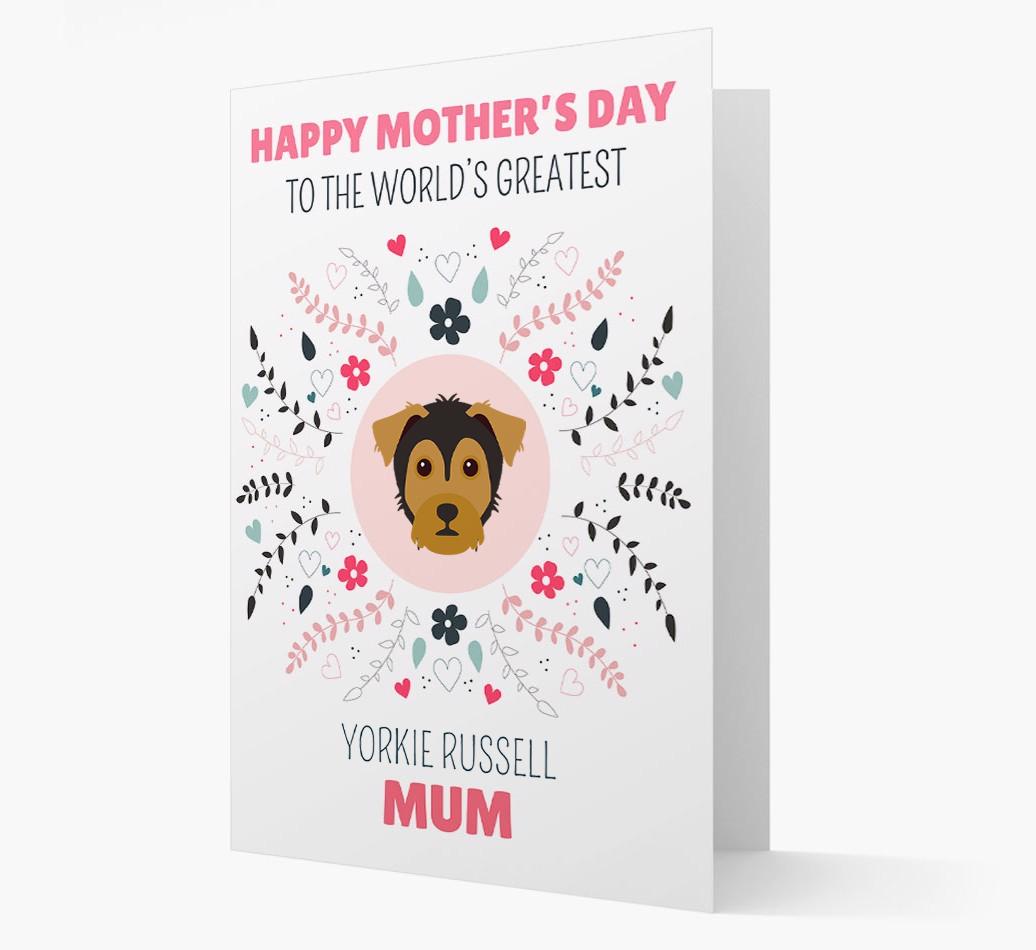 'World's Greatest {breedFullName} Mum' Card
