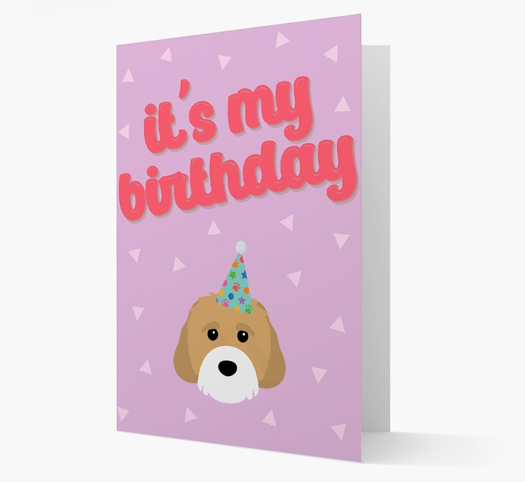 'It's my Birthday' Card with {breedFullName} Icon