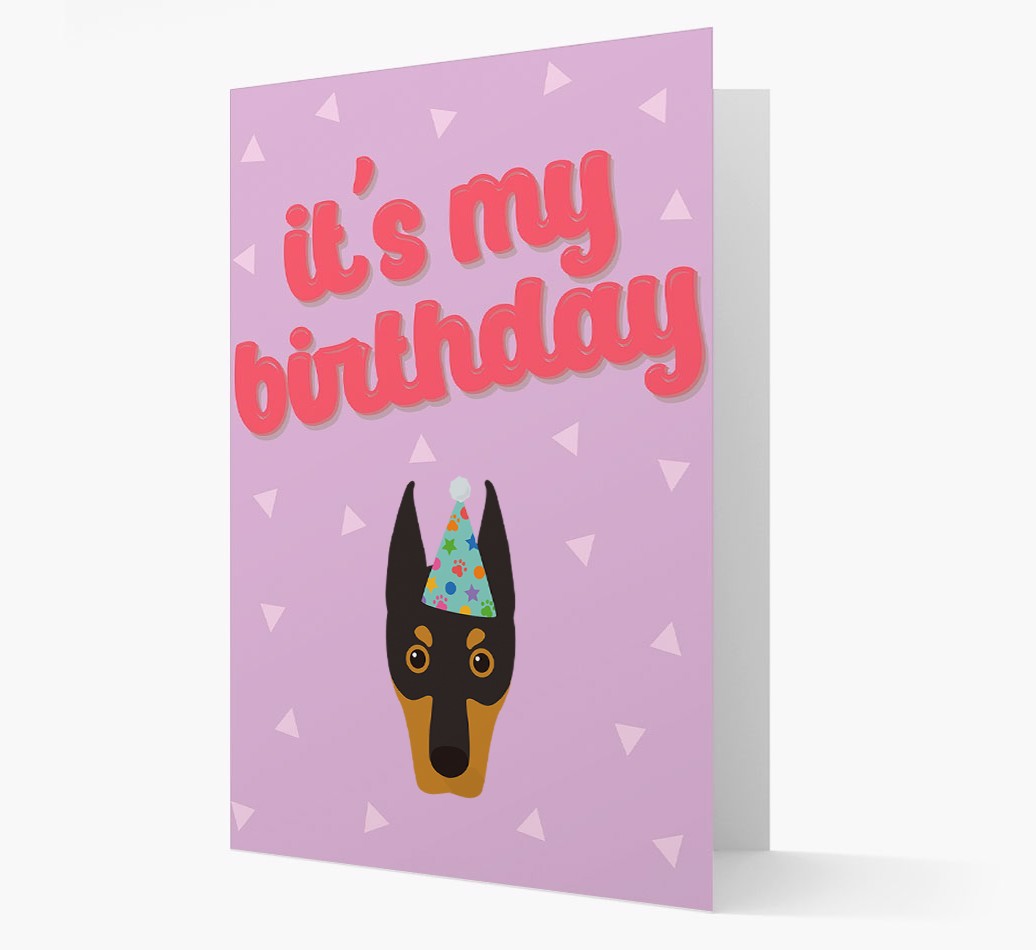 'It's my Birthday' Card with {breedFullName} Icon