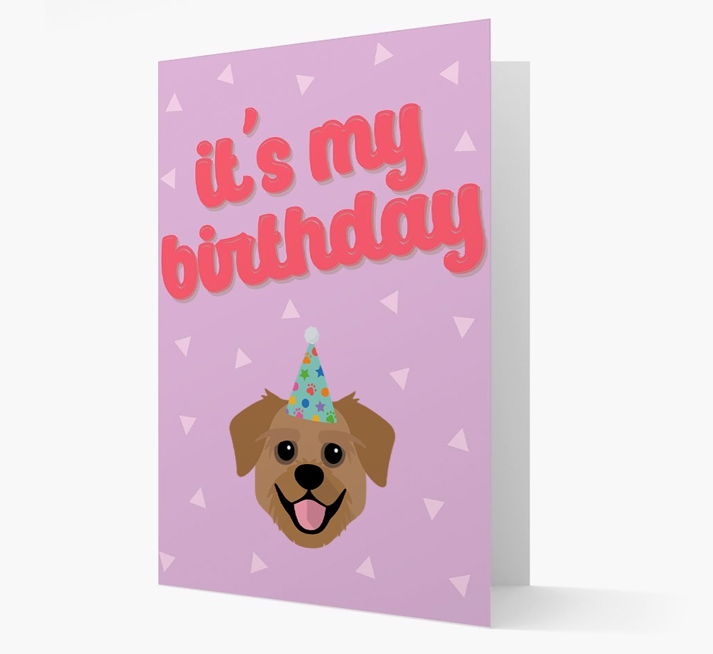 'It's my Birthday' Card with {breedFullName} Icon