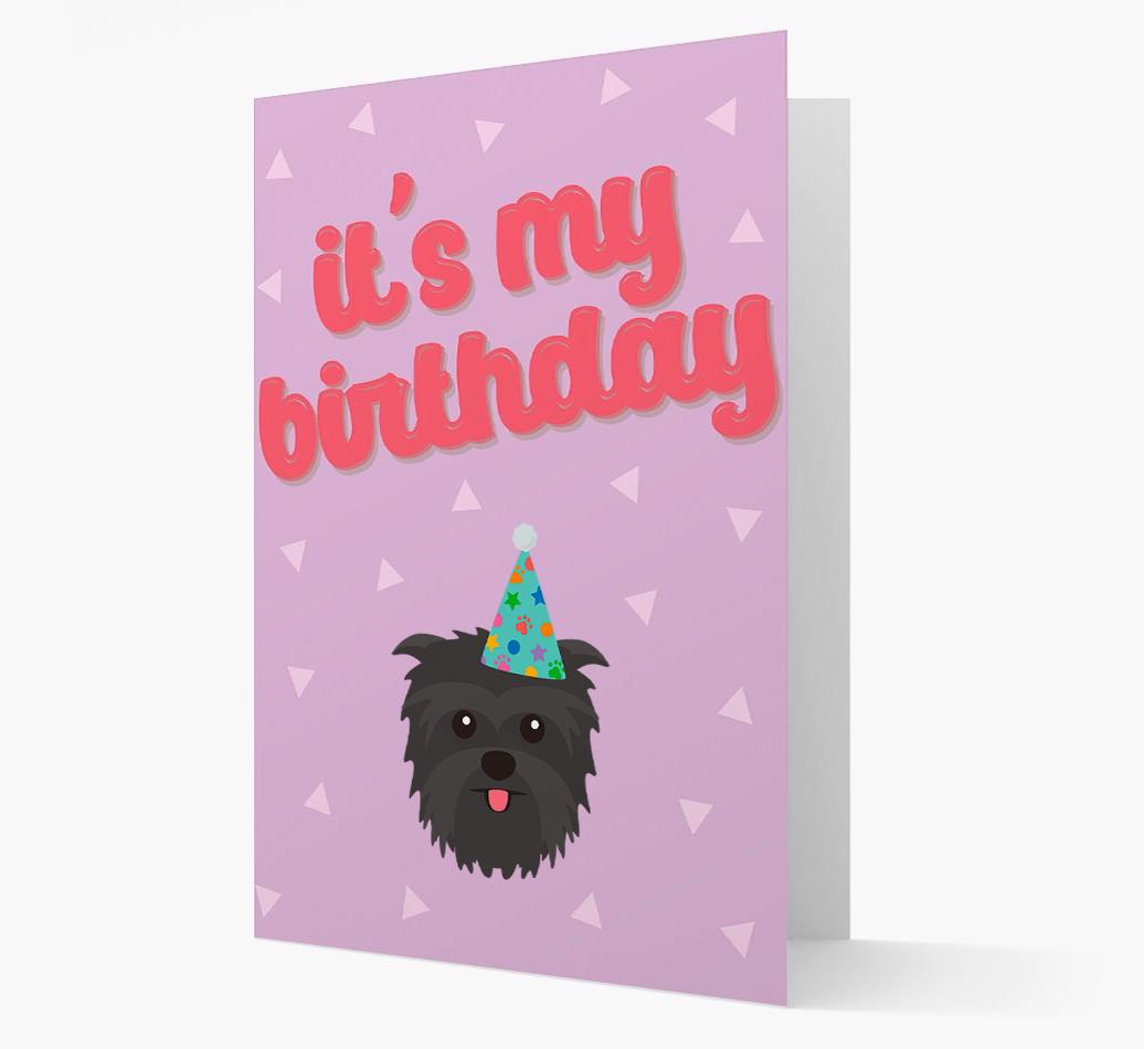 'It's my Birthday' Card with {breedFullName} Icon