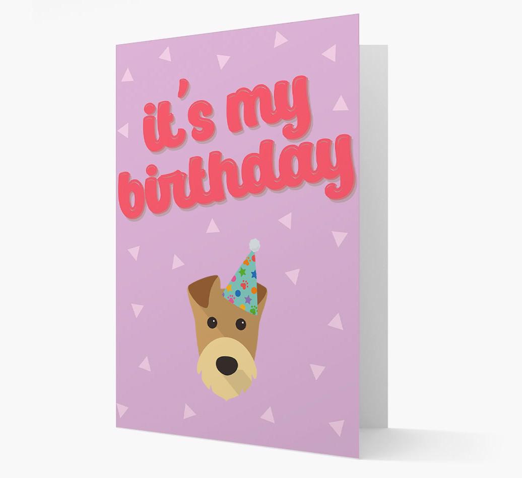 'It's my Birthday' Card with {breedFullName} Icon