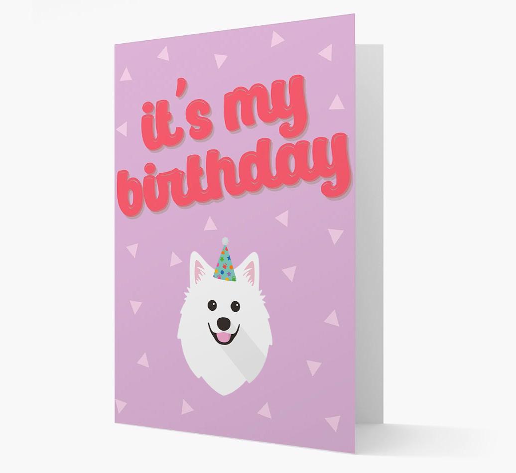 'It's my Birthday' Card with {breedFullName} Icon