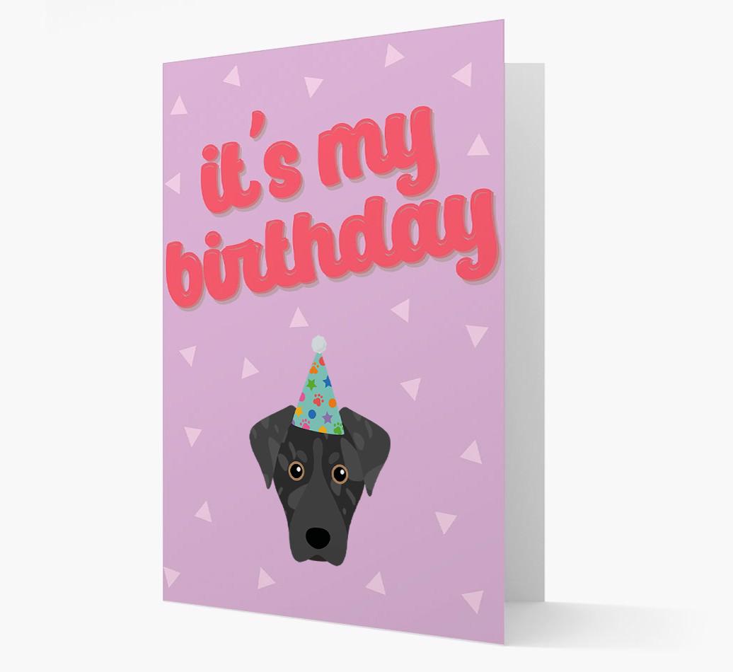 'It's my Birthday' Card with {breedFullName} Icon