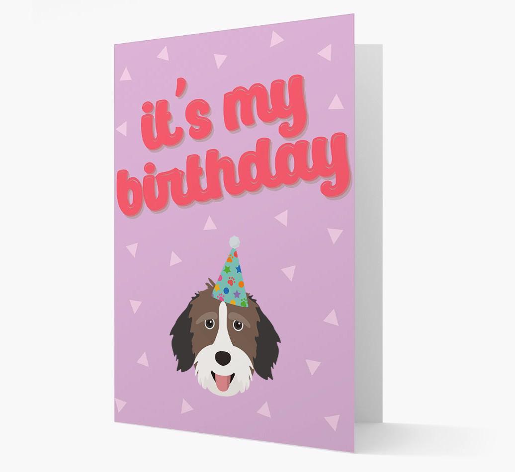 'It's my Birthday' Card with {breedFullName} Icon
