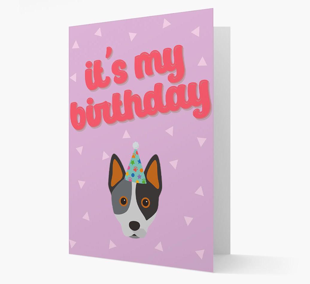 'It's my Birthday' Card with {breedFullName} Icon